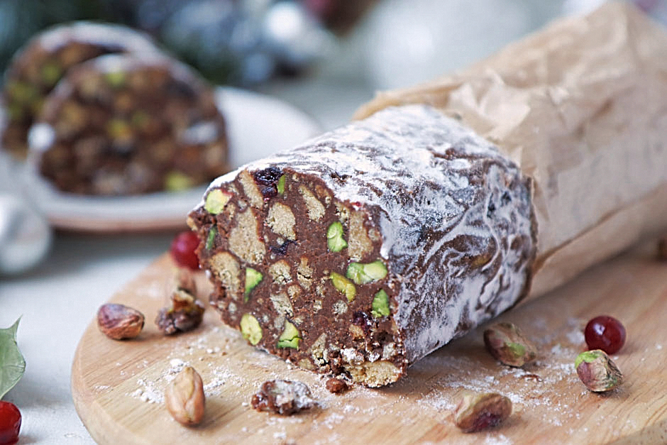 рецепт шоколадная колбаса