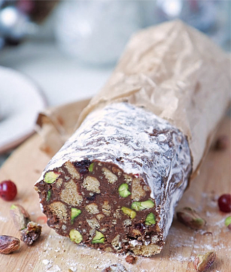 Шоколадная колбаса | Онлайн кондитерская школа. Кондитерские курсы Краснодар