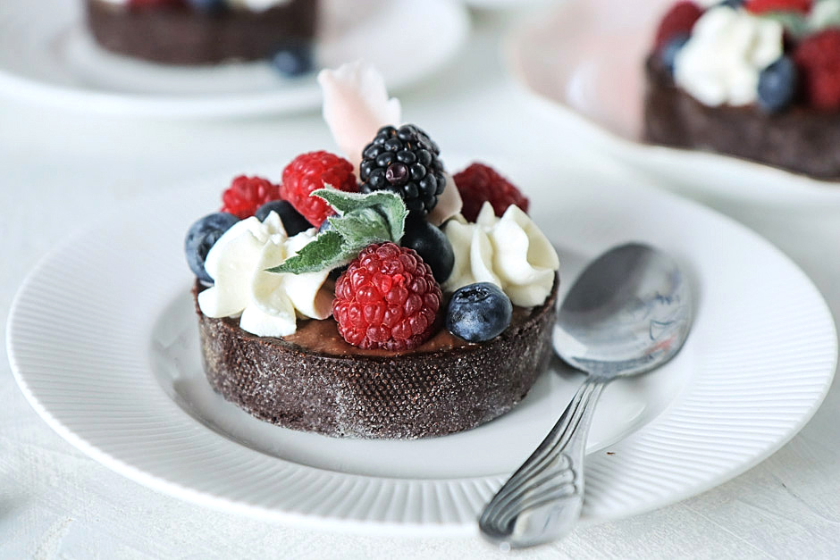 шоколадная тарталетка рецепт