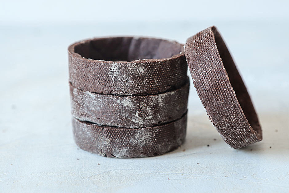 готовим шоколадное песочное тесто