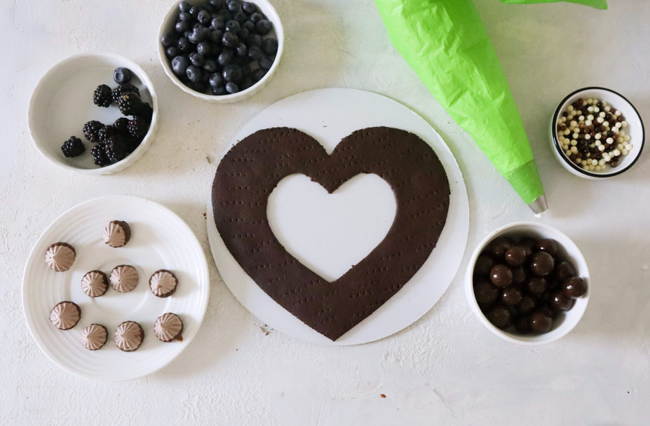 сборка торта