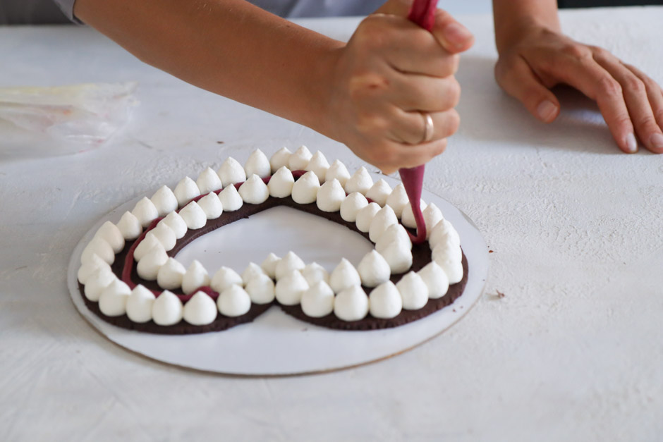 сборка торта