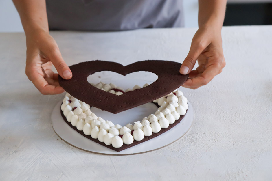 сборка торта