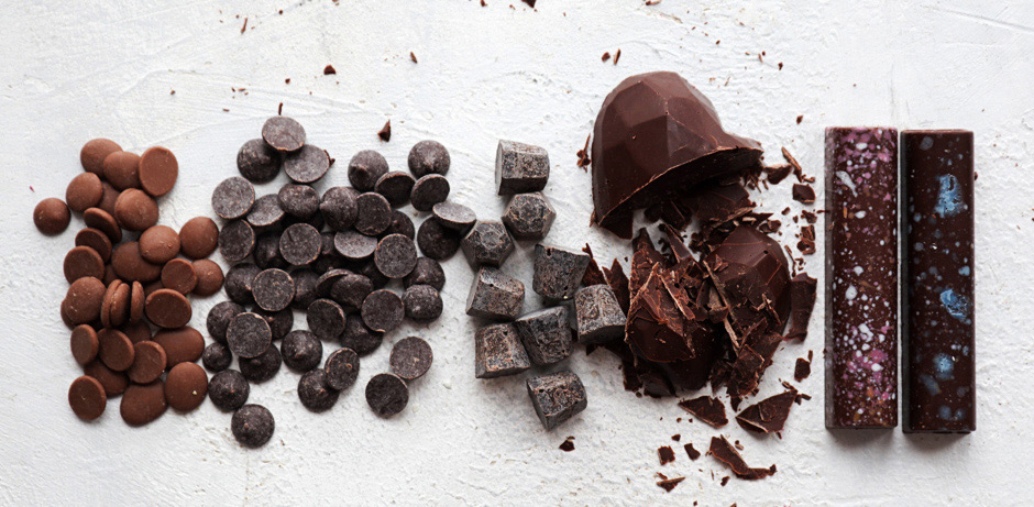толочный темный и горький шоколад