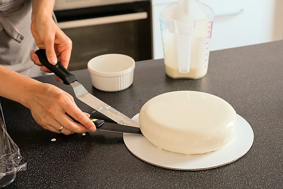 муссовый торт черный лес с вишней сборка