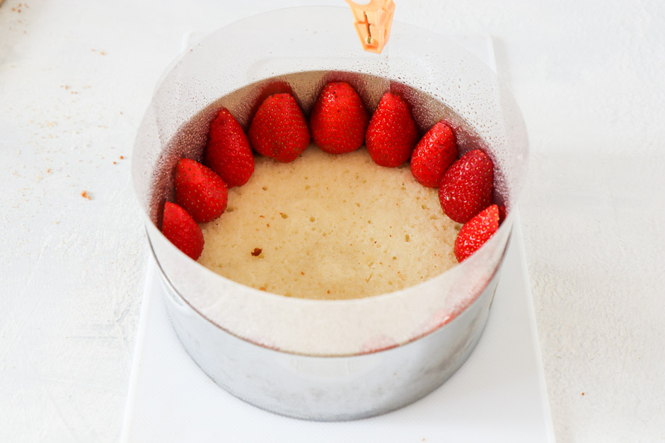 торт фрезье сборка