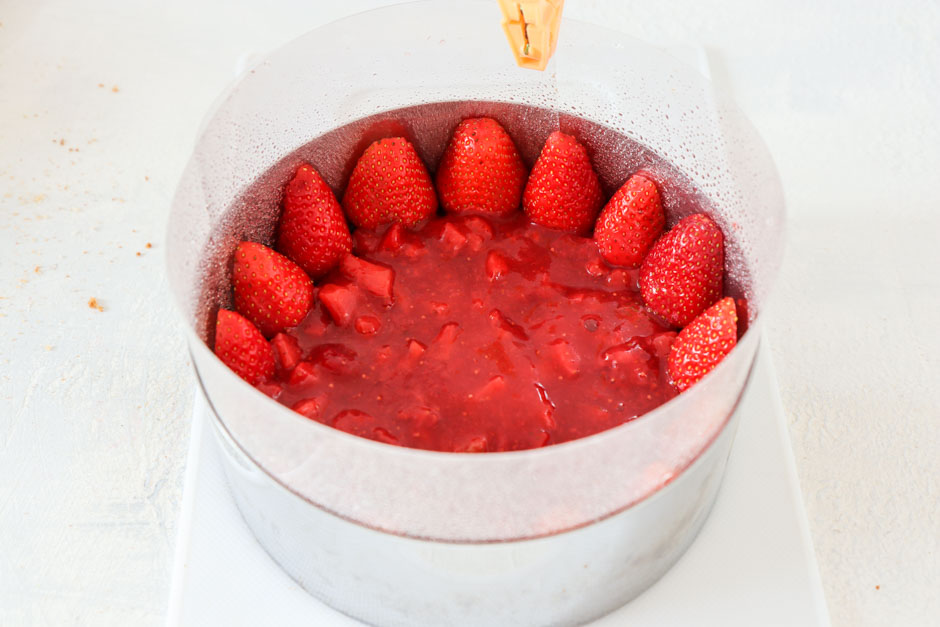 торт фрезье сборка