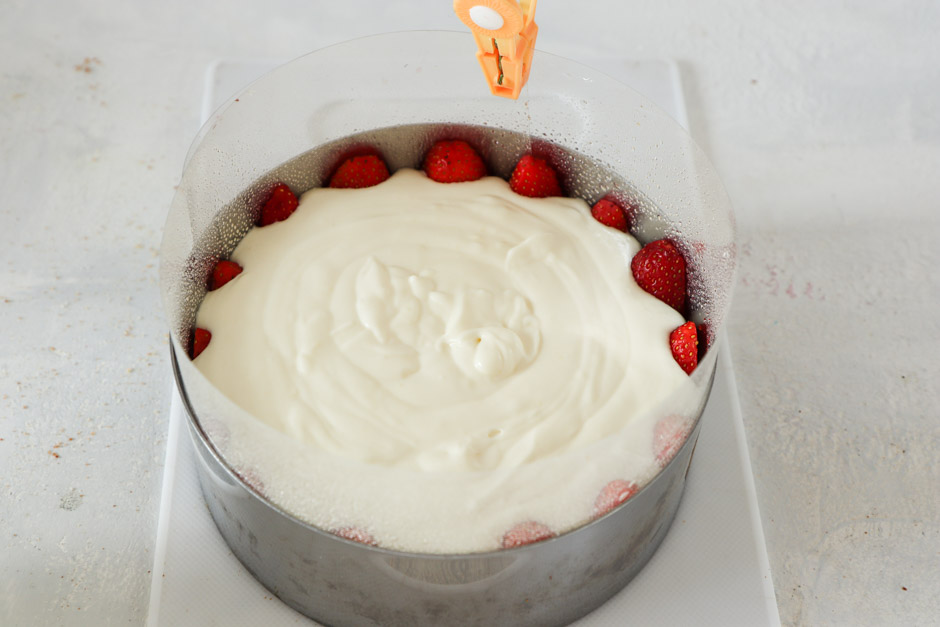 торт фрезье сборка