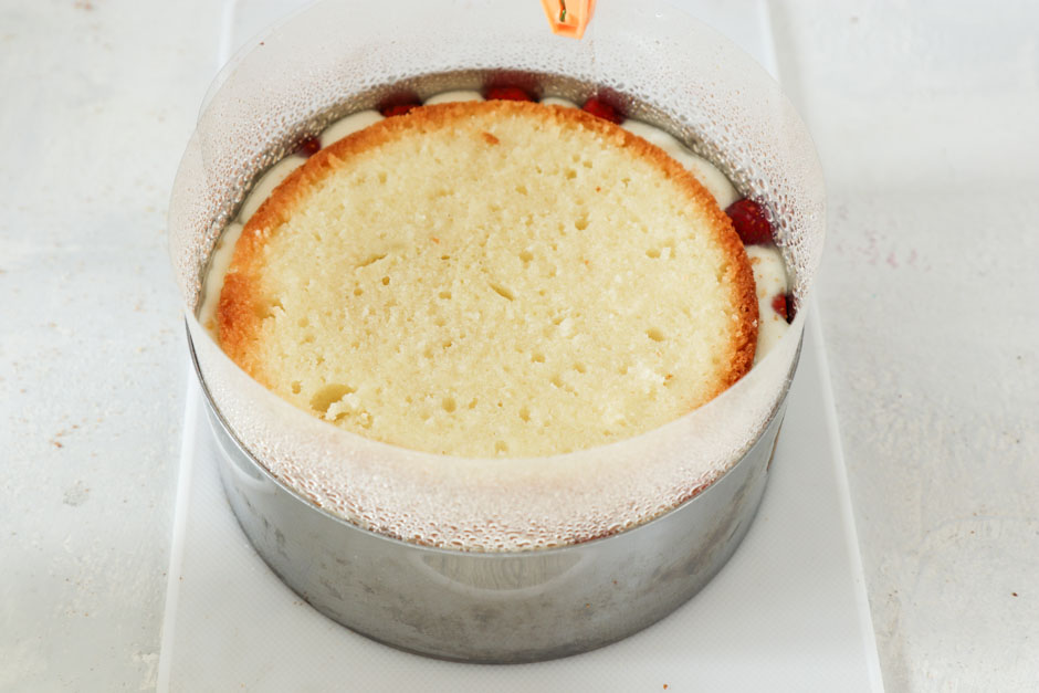 торт фрезье сборка