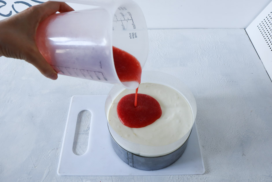 торт фрезье сборка