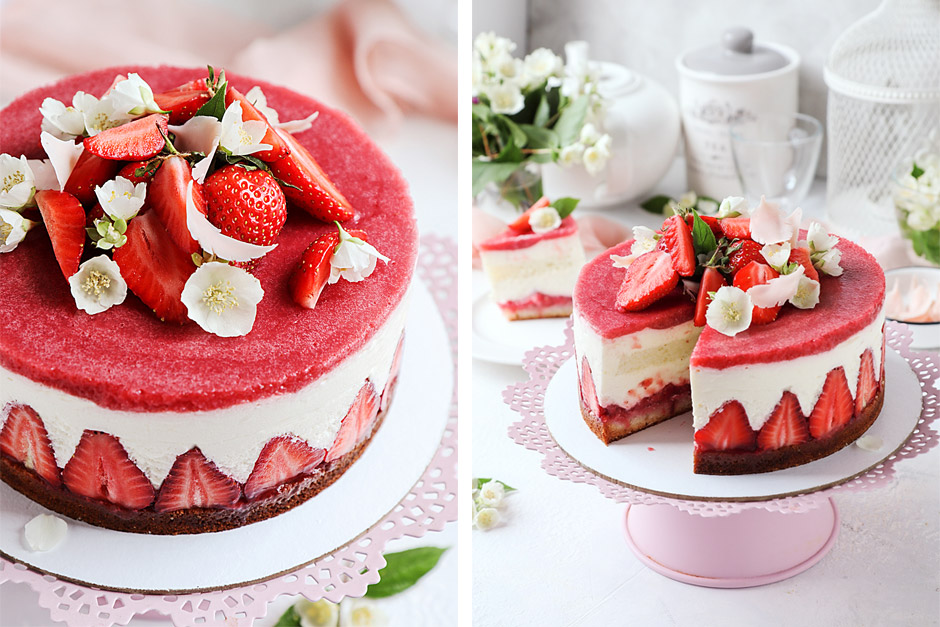 торт фрезье рецепт