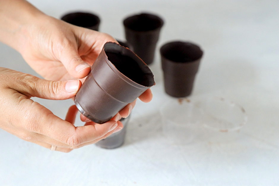 готовим Кофейный мусс с молочным шоколадом 