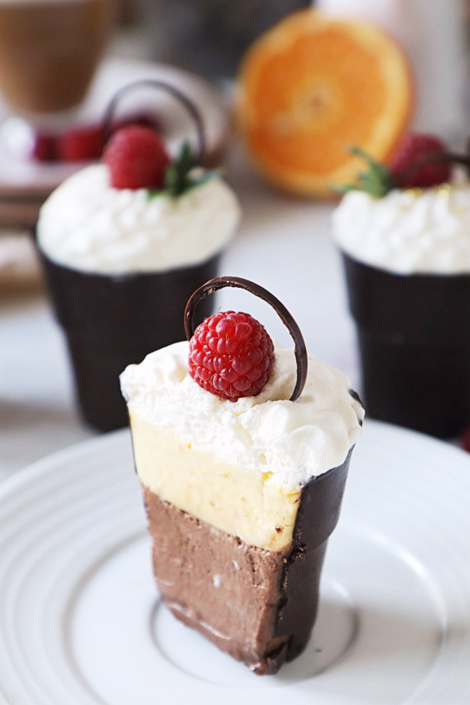 Шоколадный десерт с апельсином рецепт