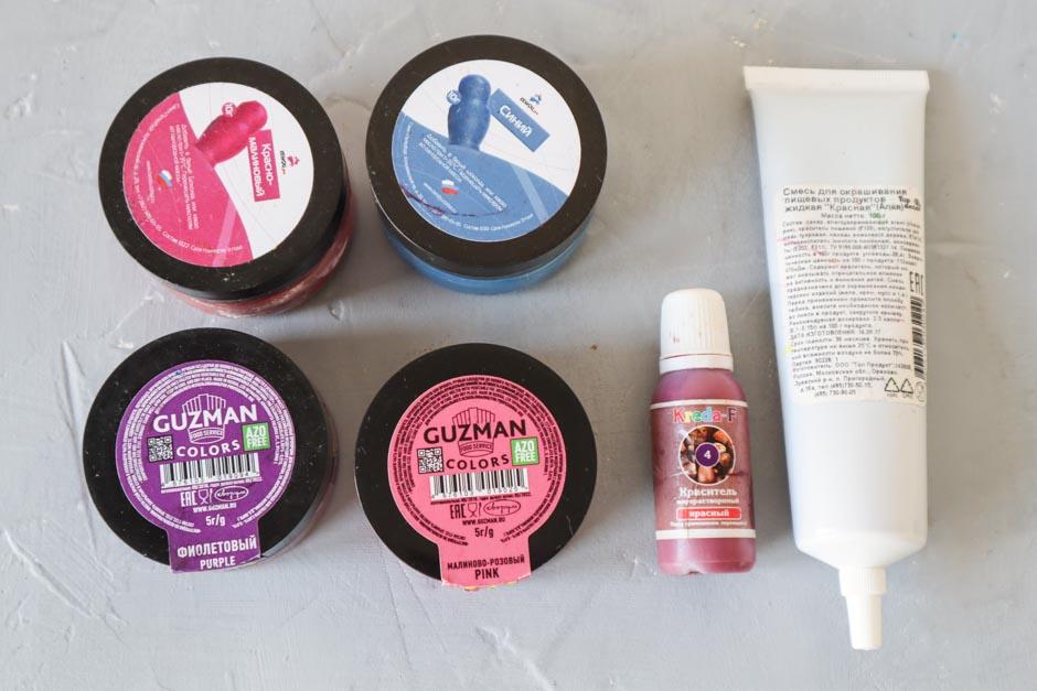 Лучшие пищевые красители для шоколада