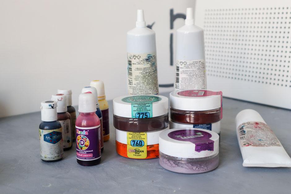 Лучшие пищевые красители для кондитеров