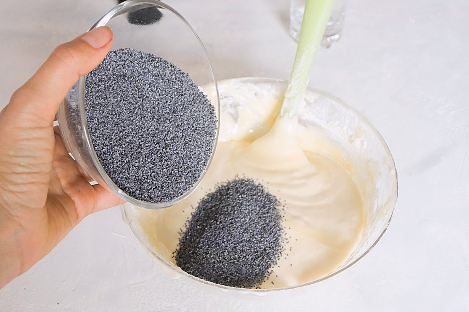 готовим маковый бисквит