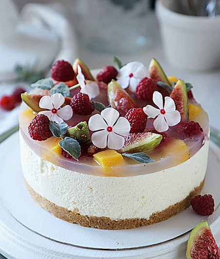 Чизкейк без выпечки с маскарпоне | Онлайн кондитерская школа. Кондитерские курсы Краснодар