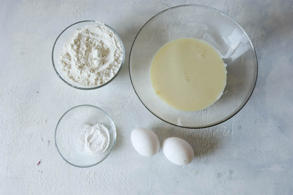ингредиенты для бисквита