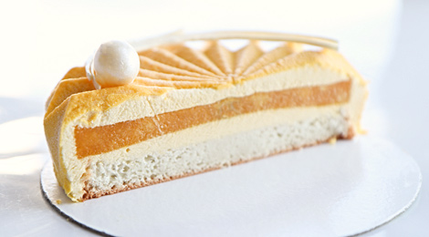 разрез торта начинки