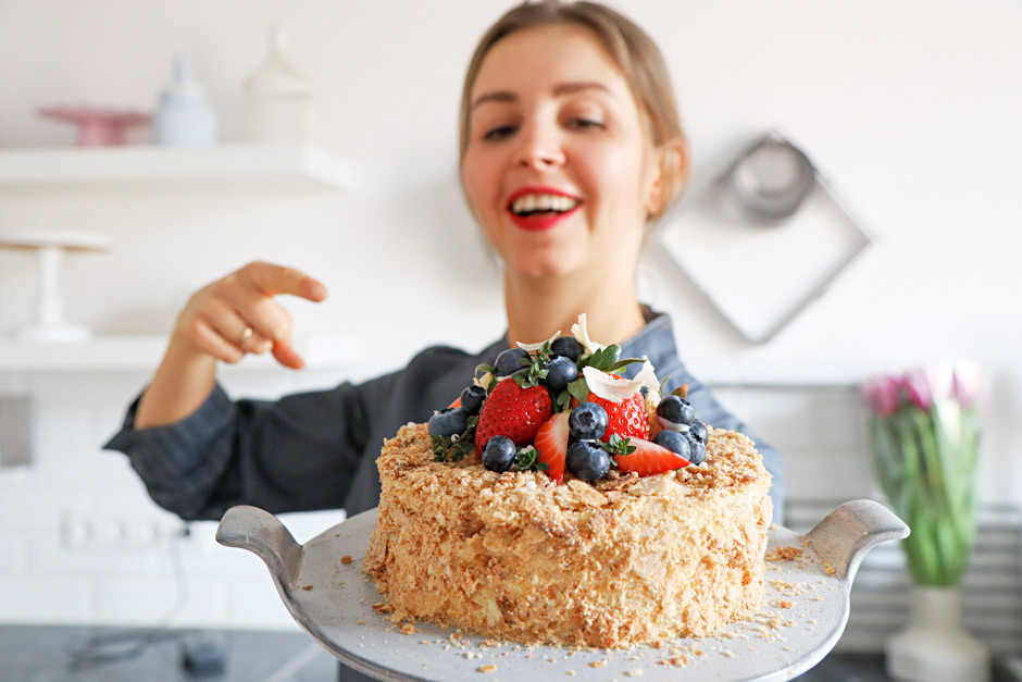 торт наполеон классический рецепт