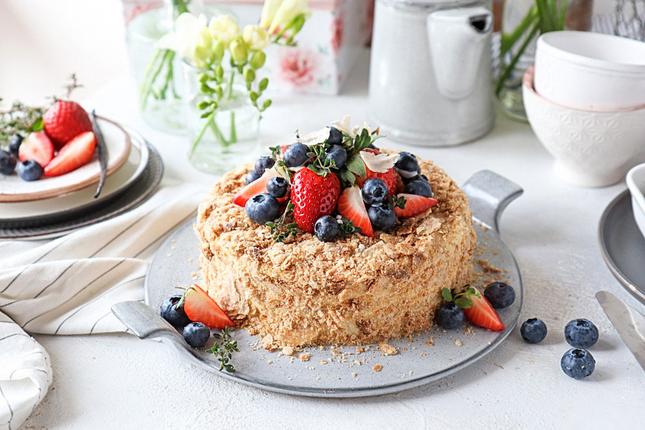 торт наполеон классический рецепт