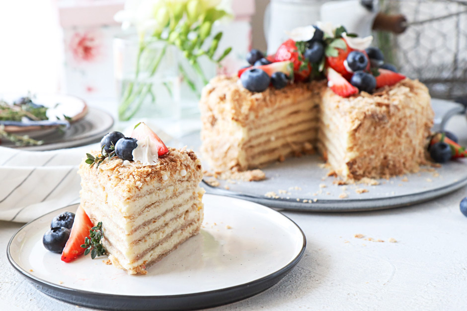 торт наполеон классический рецепт