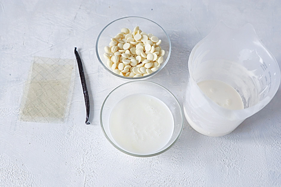 мусс на белом шоколаде ингредиенты